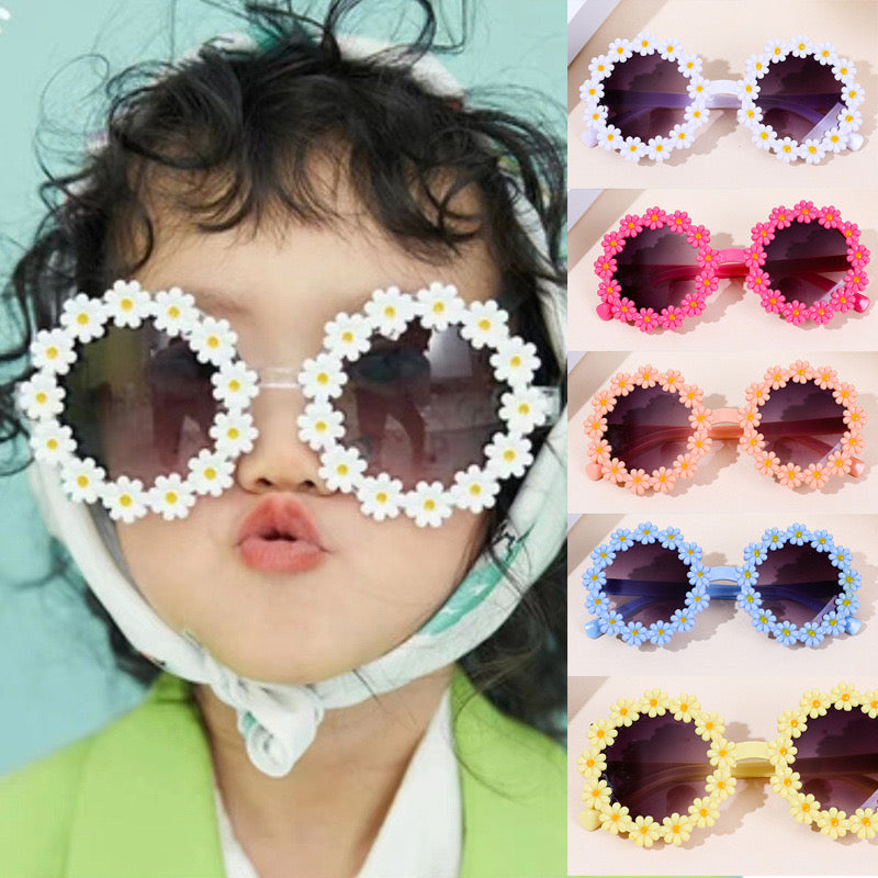 Kids Round Shaped Daisy Sunnies