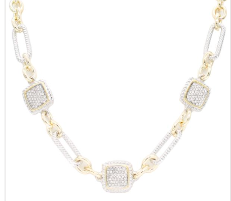 Cynthia Mixed Metal Necklace