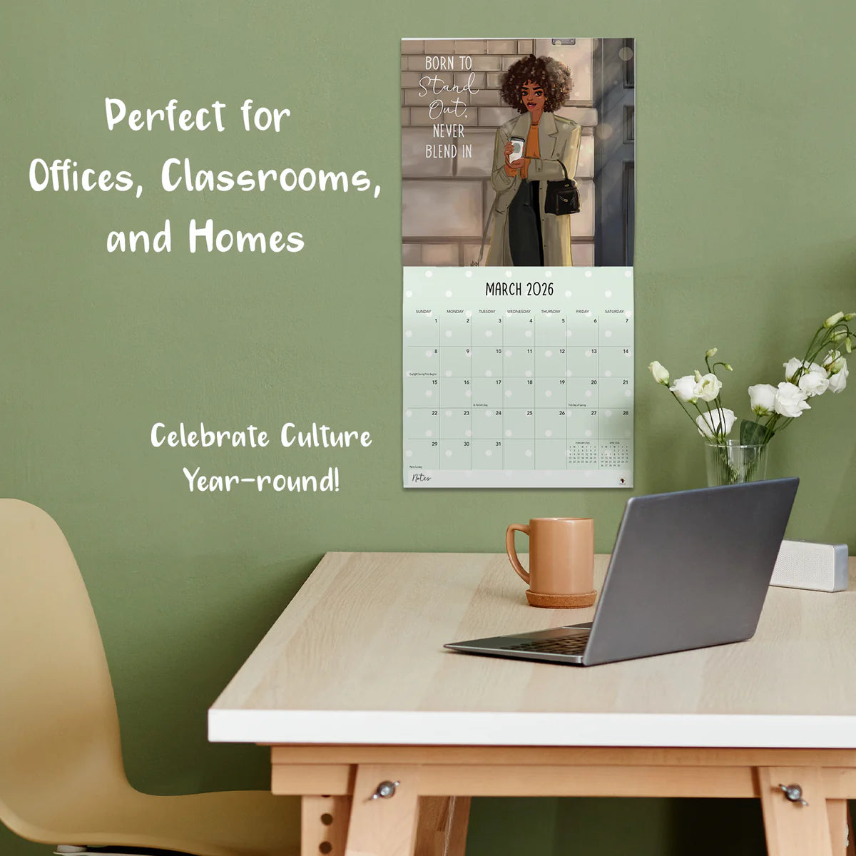 Sister Friends Wall Calendar