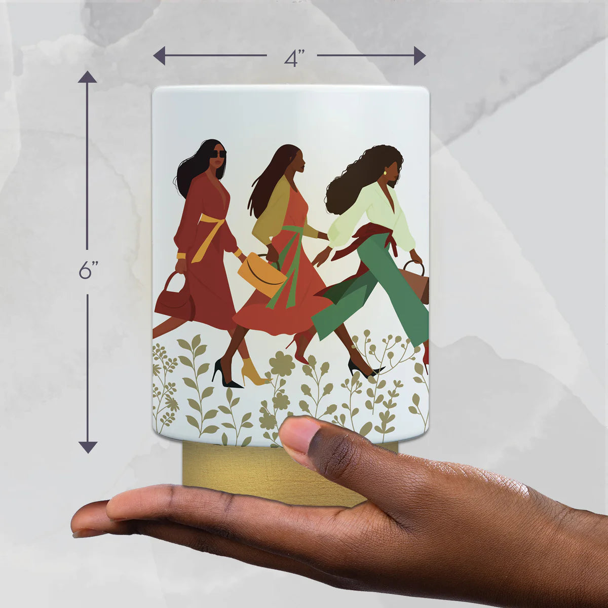 Woman With God LED Flameless Candle