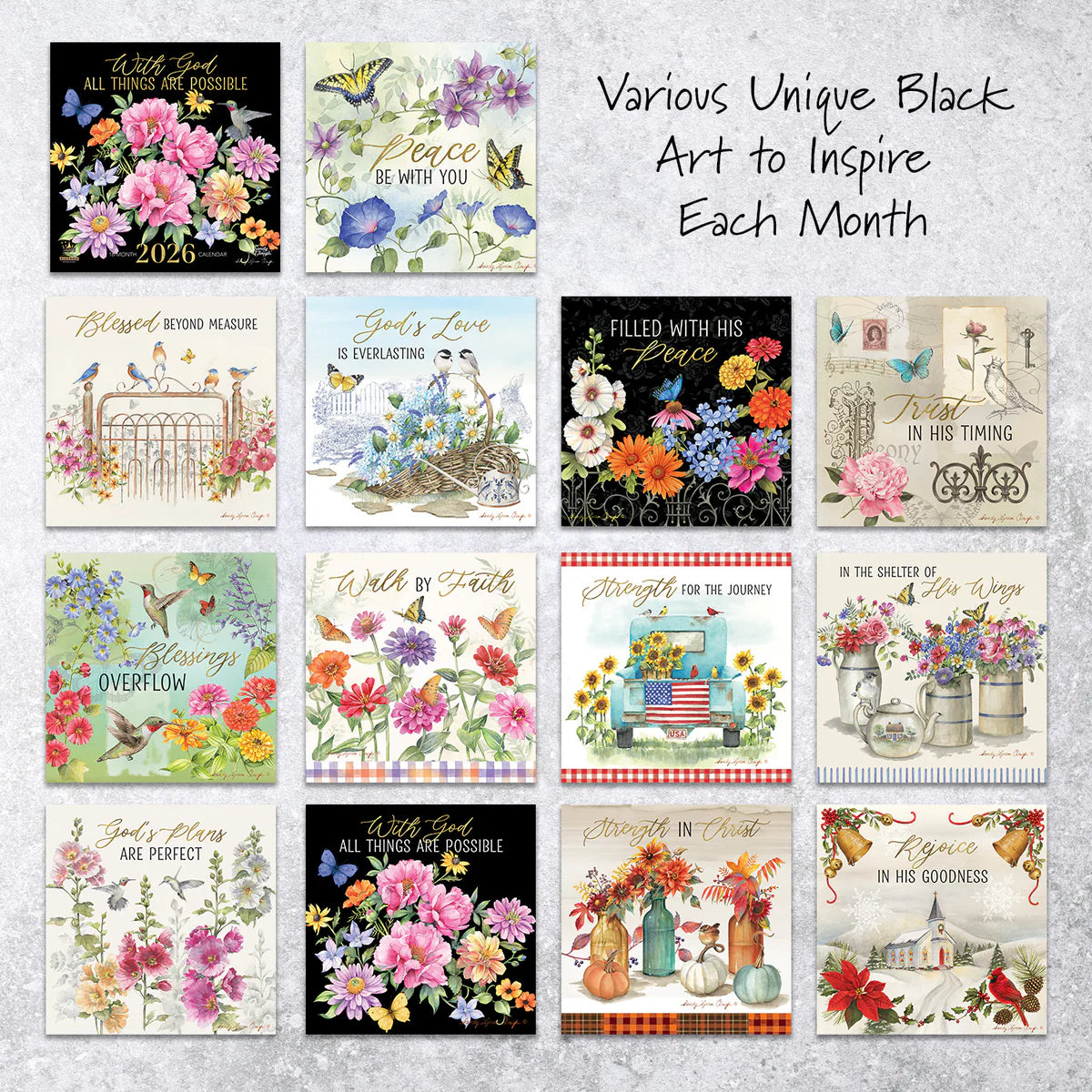 With God Wall Calendar