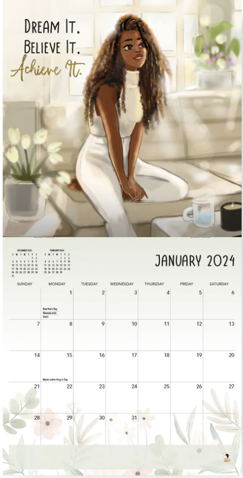 Sister Friends Wall Calendar