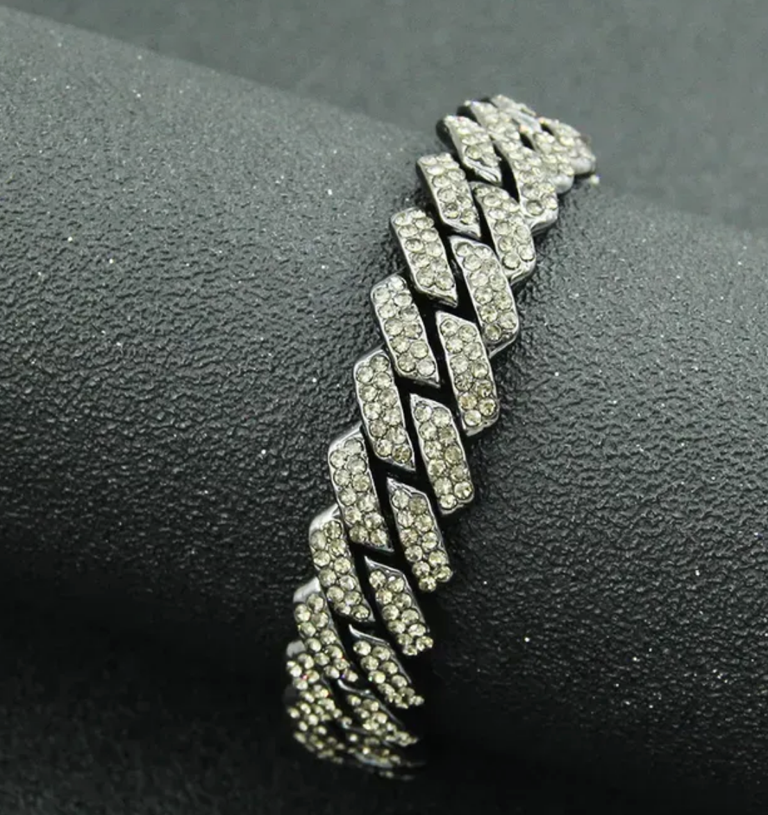 Rhinestone Cuban Link