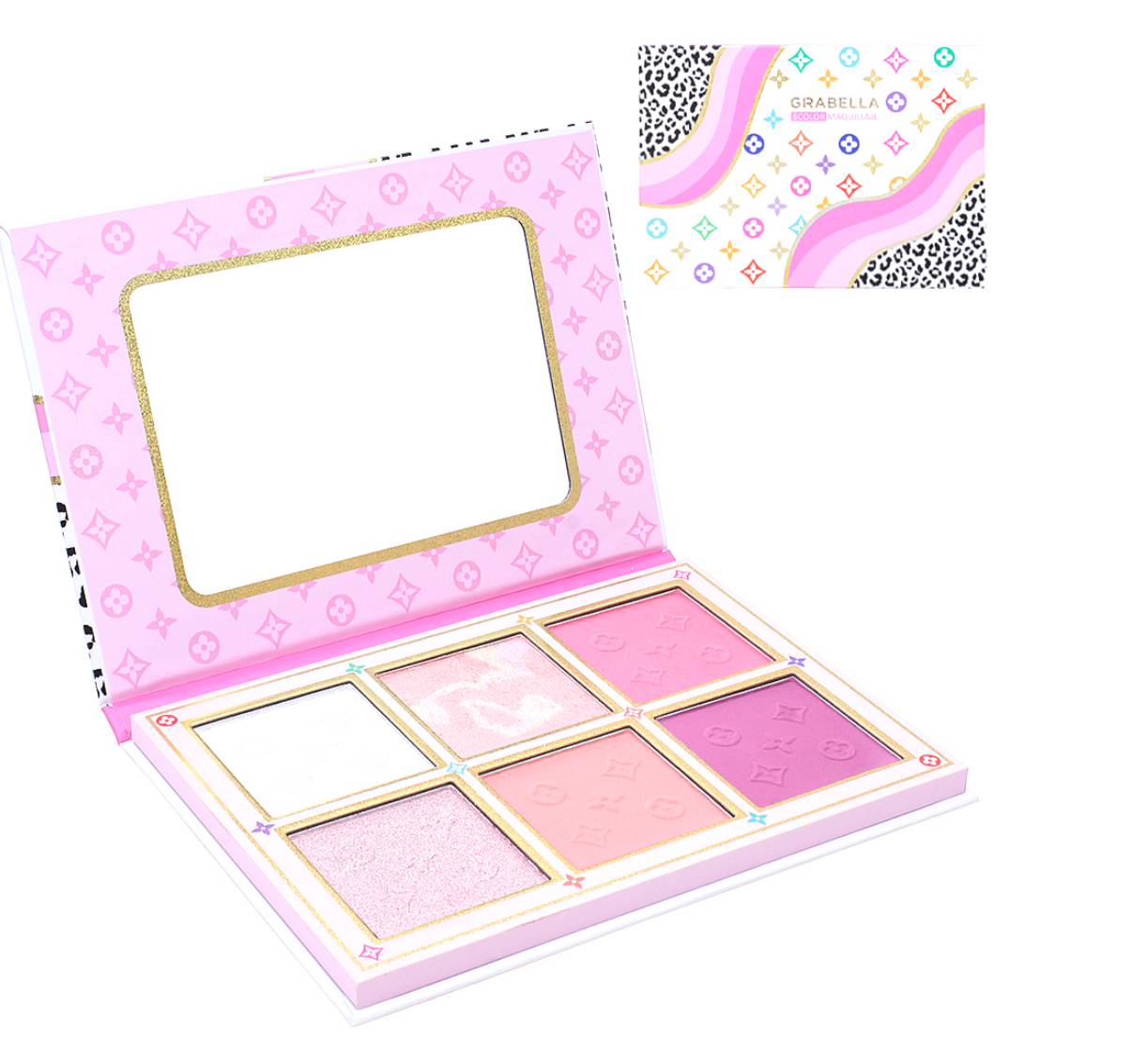 Six Color Makeup Palette