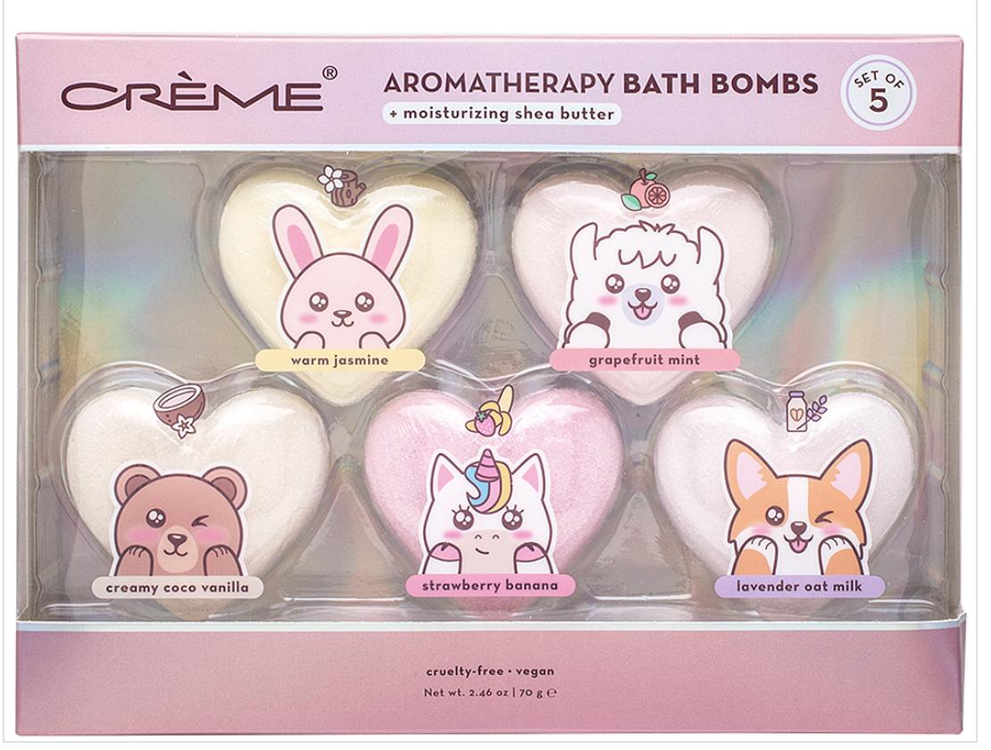 Creme Shop Aromatherapy Bath Bomb Set