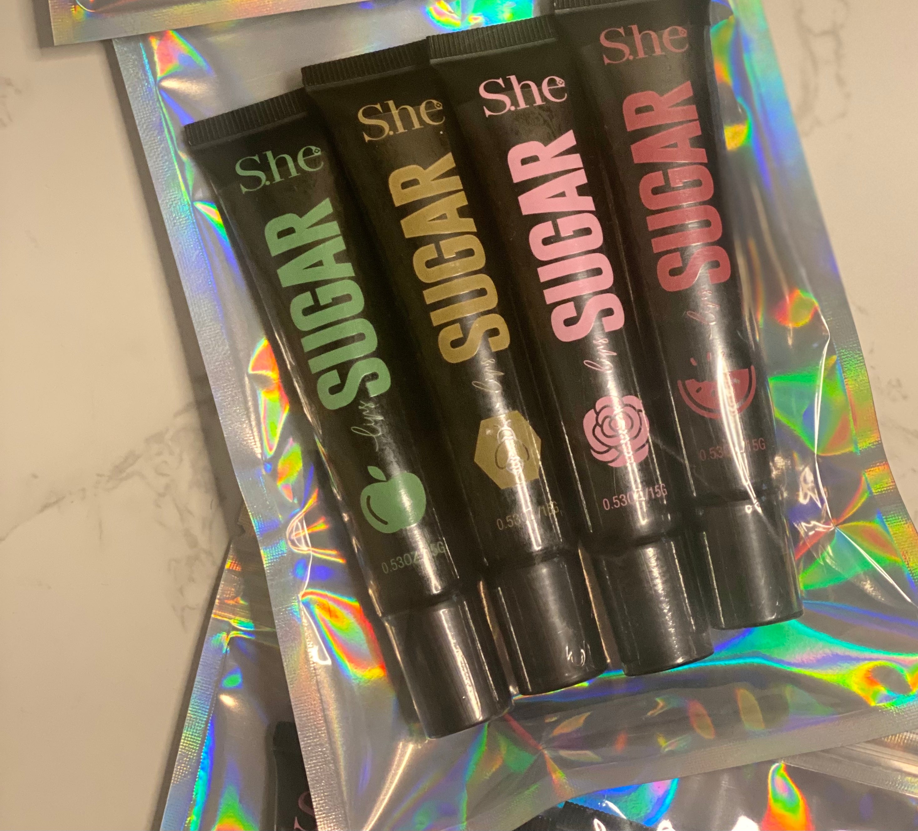 She Lip Sugar Scrub Pack of 4