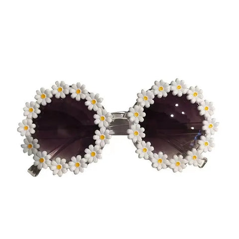 Kids Round Shaped Daisy Sunnies