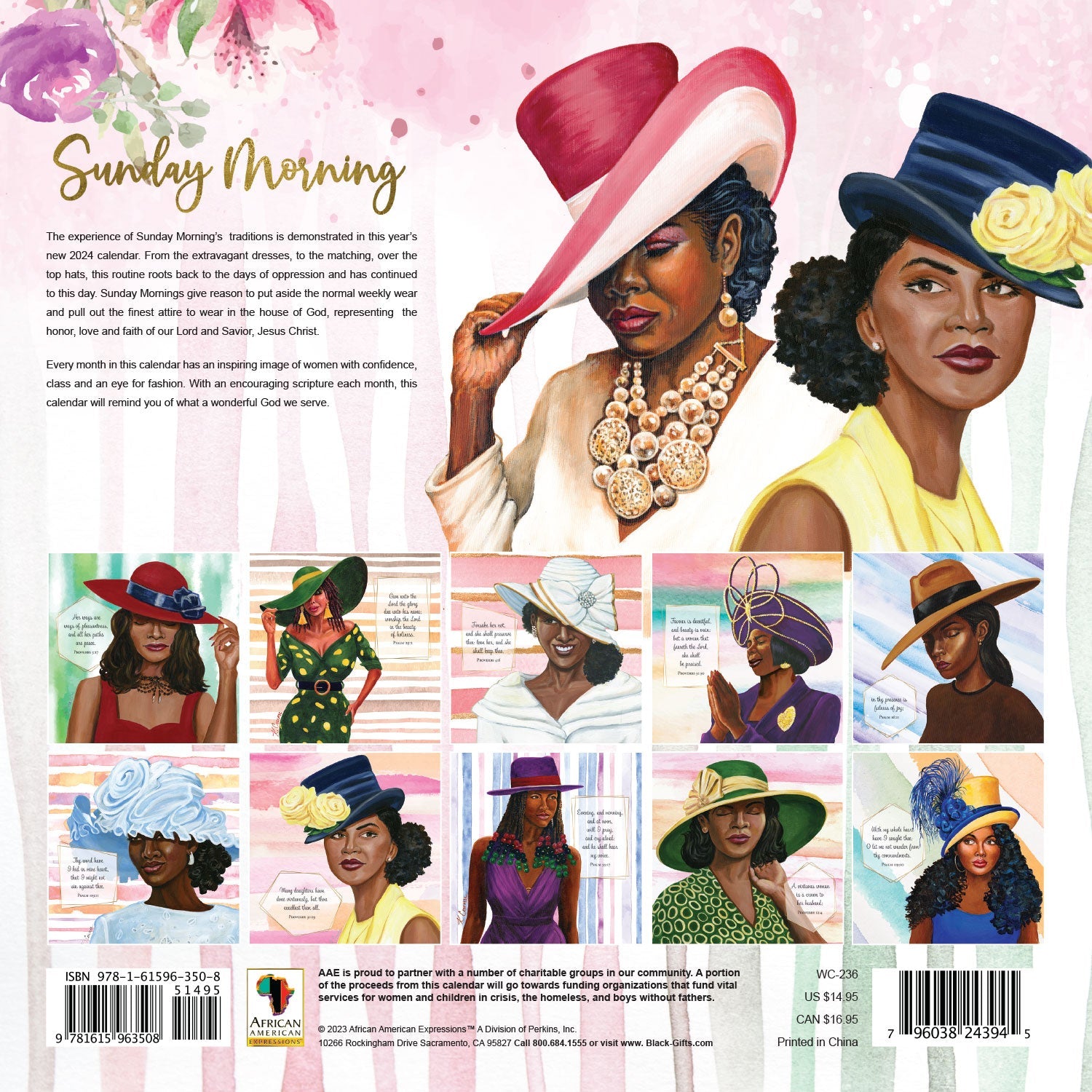 Sunday Morning Wall Calendar