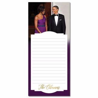 The Obamas Magnetic Notepad