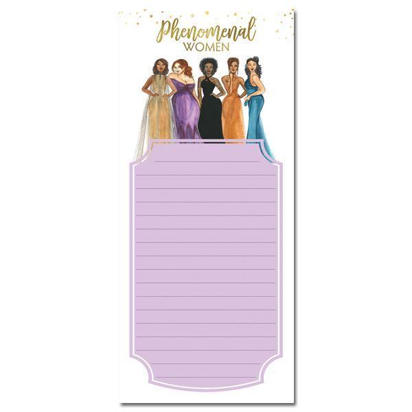 African American Magnetic Notepad