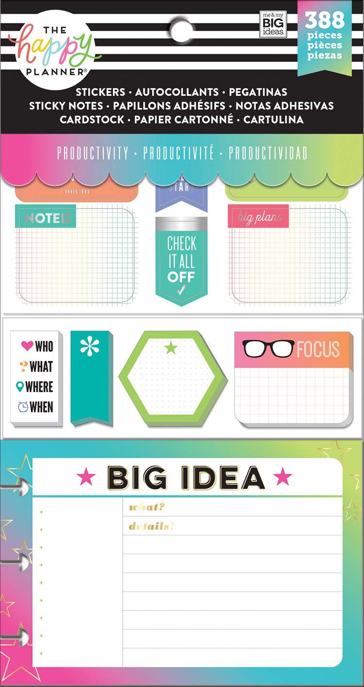 The Happy Planner Sticker Multi Pack Classic Productivity
