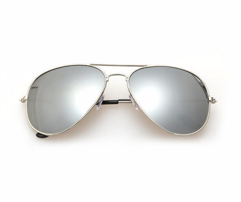 Unisex Classic Aviator Glasses Mirror Sunglasses