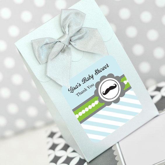 Sweet Shoppe Candy Boxes - Little Man Party (set of 12)