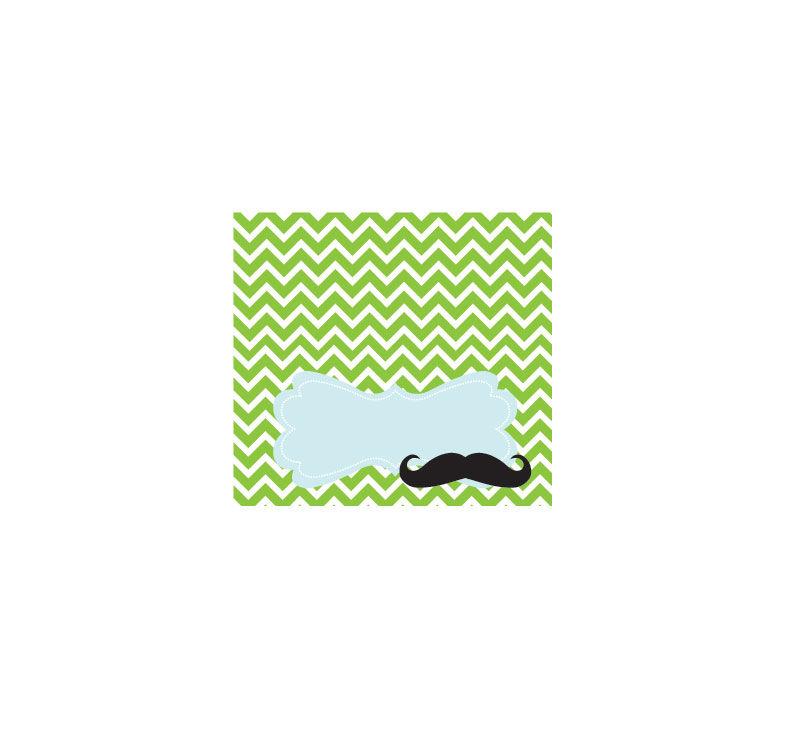 Little Man Party Menu CardsPlace Cards (Set of 4)
