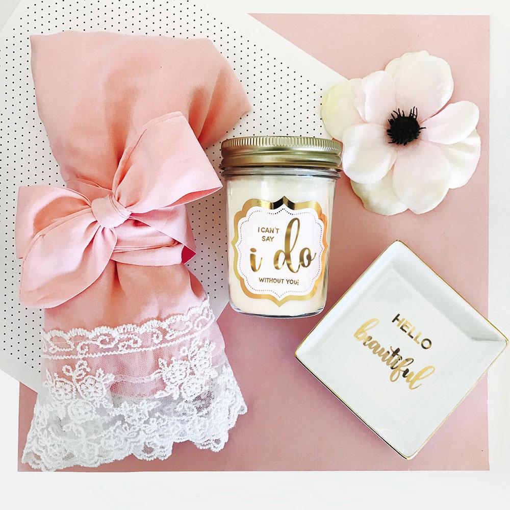 Cotton Lace Robes - Bridal Party Personalization Available