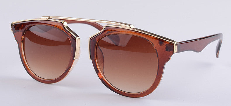 Women's New Fashion Cat Eye Mirrored Sunglasses