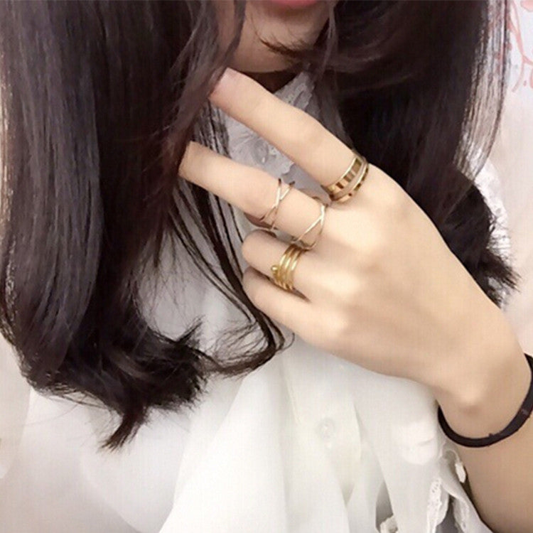 Tamia 6 Piece Ring Set