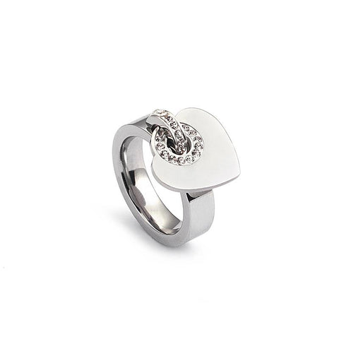 Heart Stainless Steel Ring