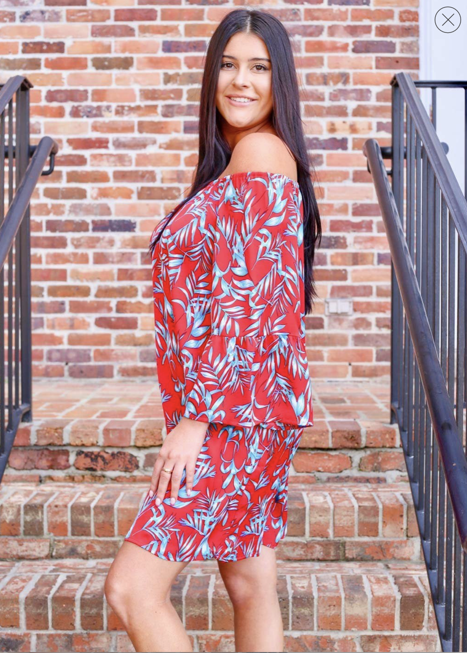 Debbie Off the Shoulder Dress/Tunic