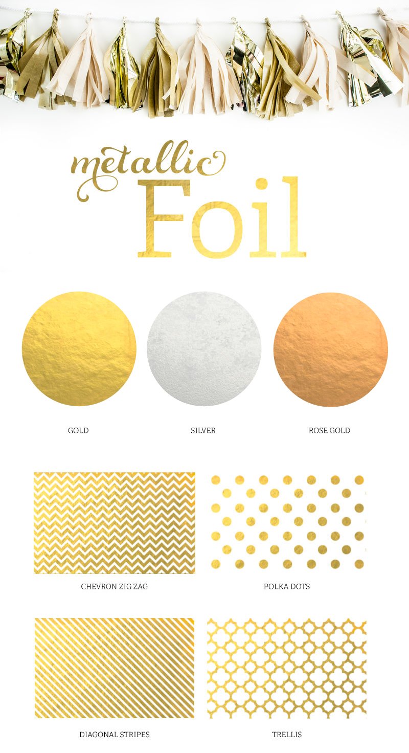 Personalized Metallic Foil Gum Boxes - Wedding