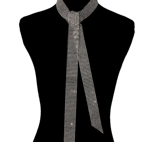 Audrey Choker Tie Necklace