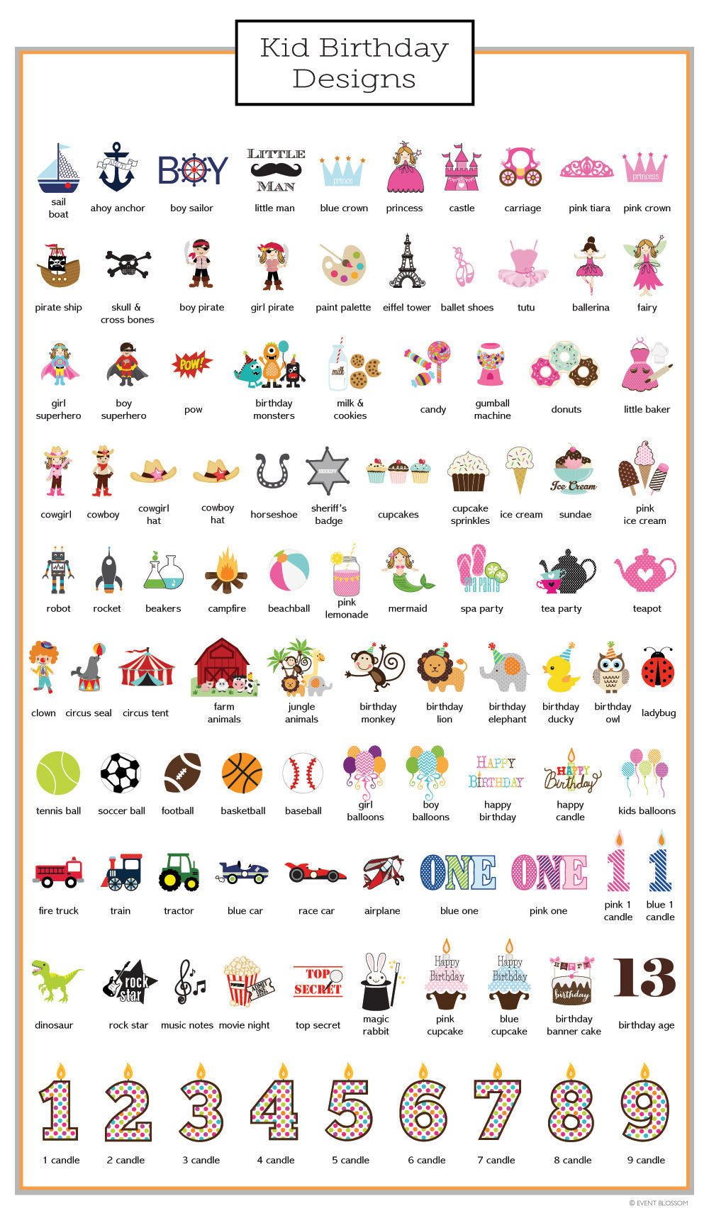 Personalized Kid's Birthday Candy Tubes - for 24 (2 dozen)