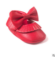 Red Baby Moccasins