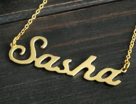 Sasha Personalized Name Necklace