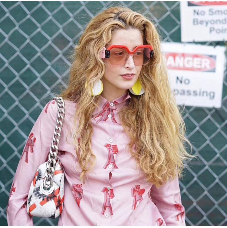 Tammy Multi Color Rimless Sunglasses