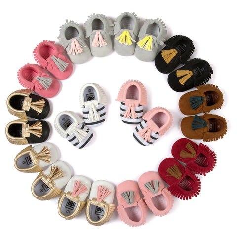 Abbey Baby/Toddler Moccasins