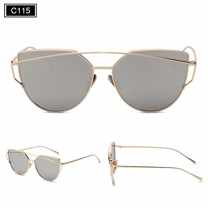 Kris Metal Frame Sunglasses