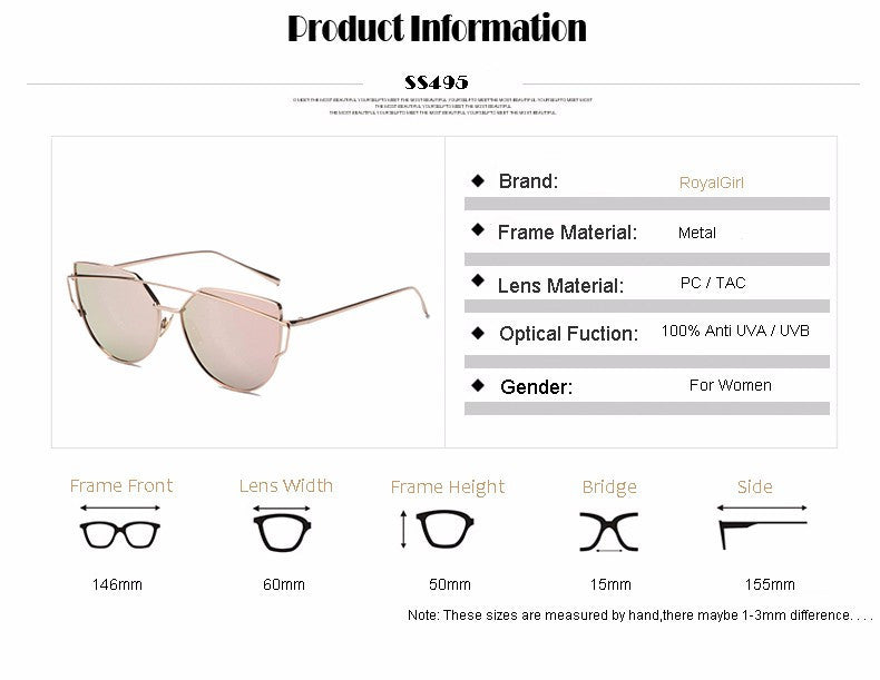 Kris Metal Frame Sunglasses