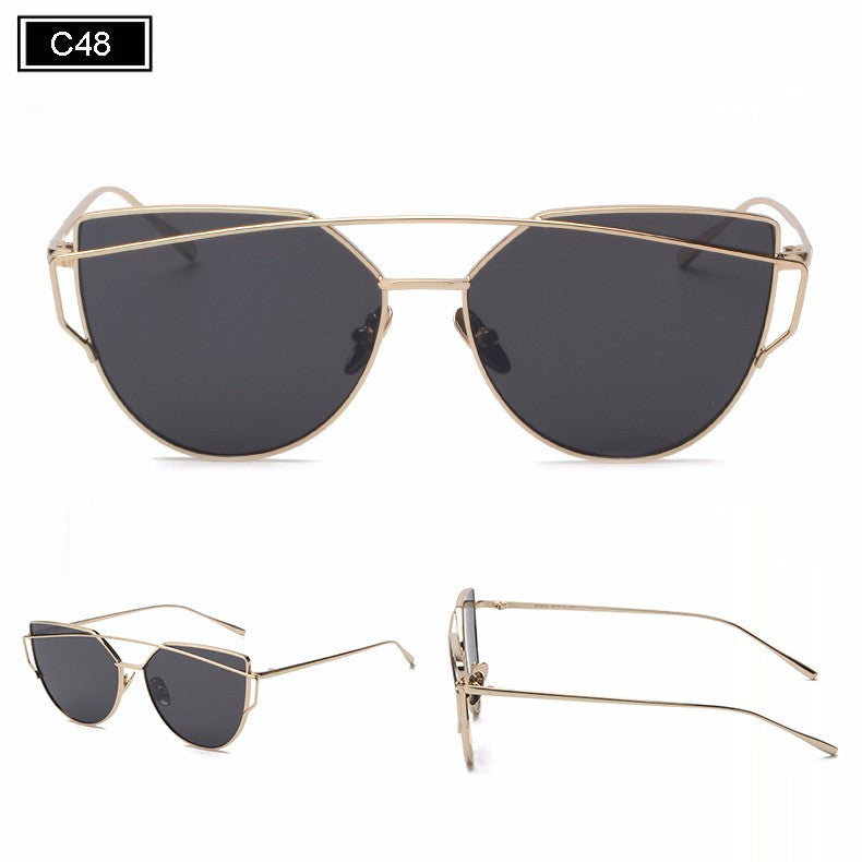 Kris Metal Frame Sunglasses