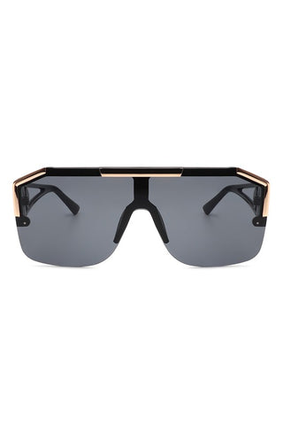 Square Oversize Retro Fashion Sunglasses