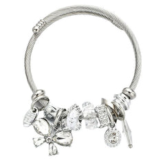 Butterfly Multi-charm Bracelet
