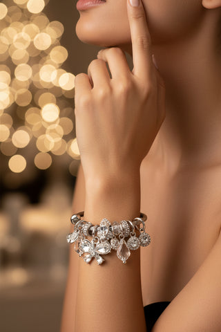 Butterfly Multi-charm Bracelet