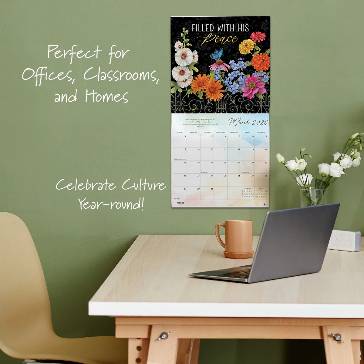 With God Wall Calendar