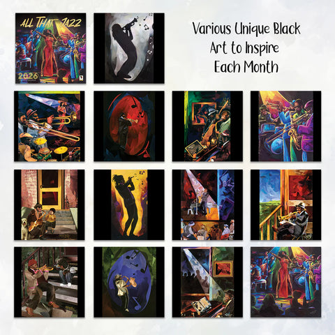 All That Jazz Wall Calendar