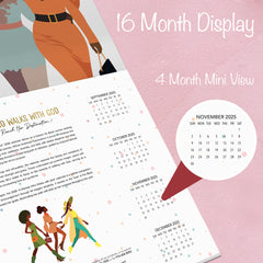 Woman Who Walks With God Wall Calendar