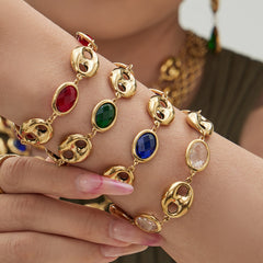 Sharee Necklace and Bracelet Set