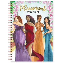 black woman journal, african american art journal, phenomenal women journal, african american women notebook