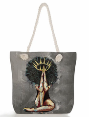 Canvas Crown Tote