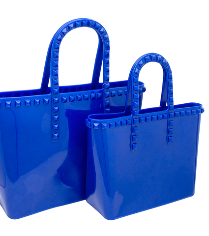 Smooth Jelly Studded Tote