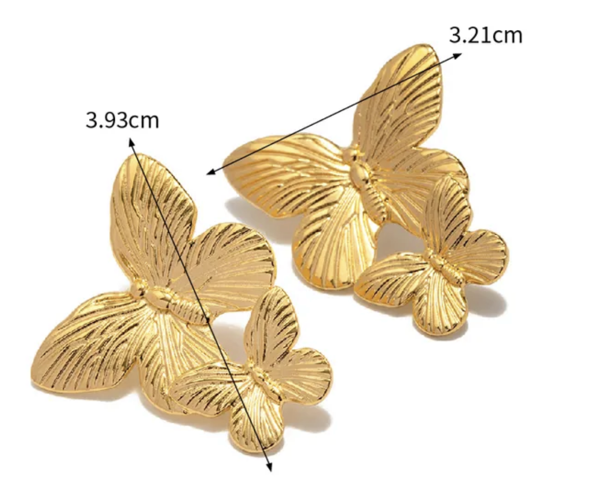 Butterfly Duo Earrings