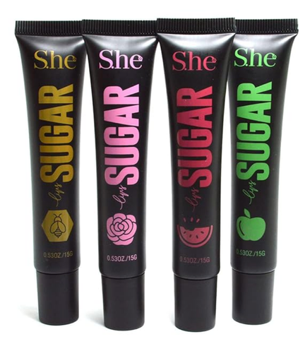 She Lip Sugar Scrub Pack of 4