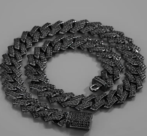 Rhinestone Cuban Link