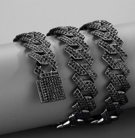 Rhinestone Cuban Link