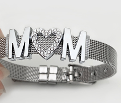 Mom Stainless Steel Bracelet