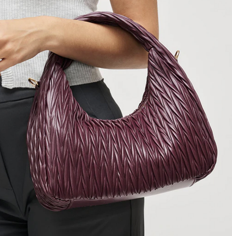 Renita Wine Handbag