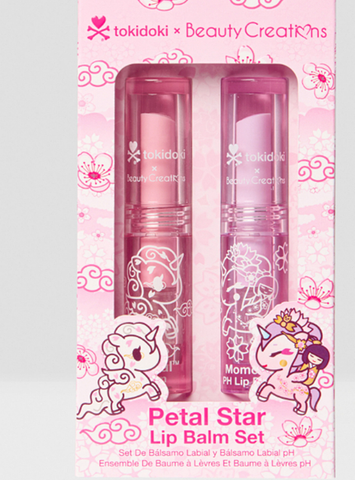 BEAUTY CREATIONS X TOKIDOKI - PETAL STAR- LIP BALM SET